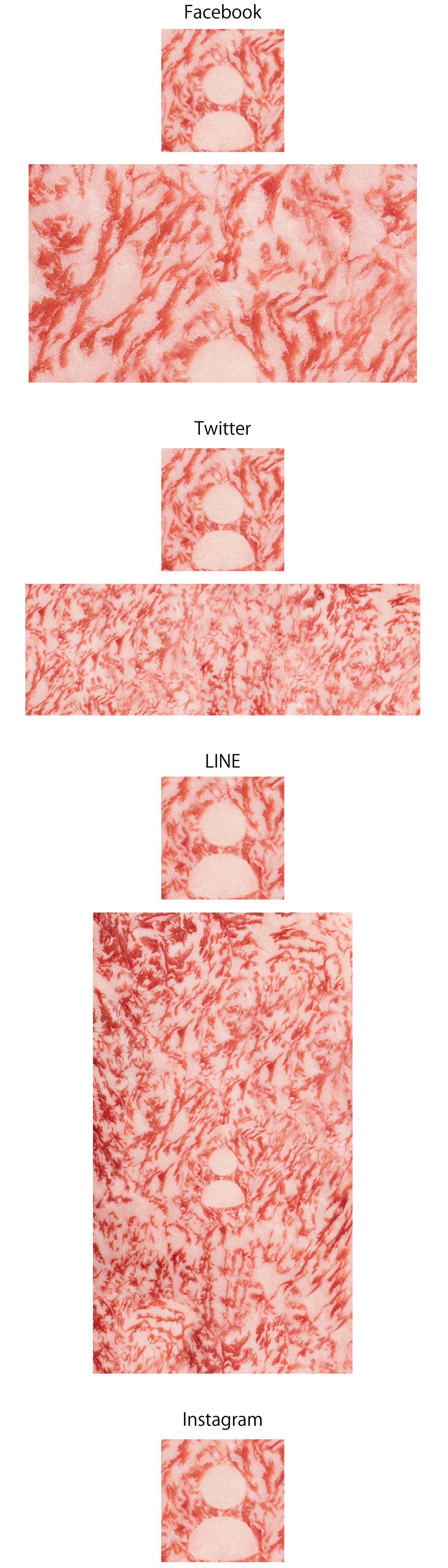 SNSカスタマイズ肉