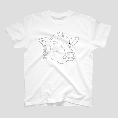 Tシャツ ツラミ（牛）
